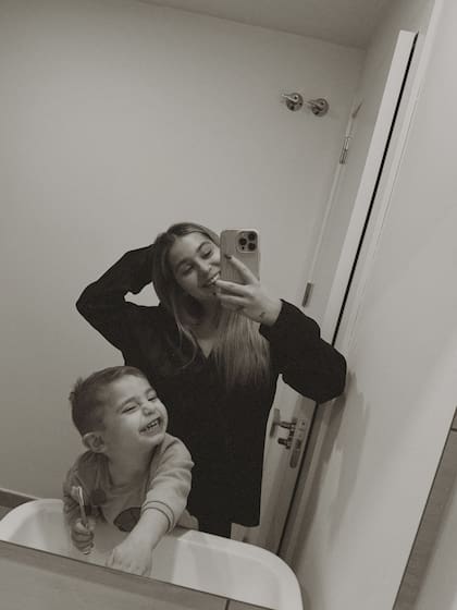 Eva junto a Enzo (Foto: Instagram/@evagarcia)