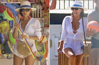 De las compras playeras de Eva Longoria a la jornada pistera de Anya Taylor Joy