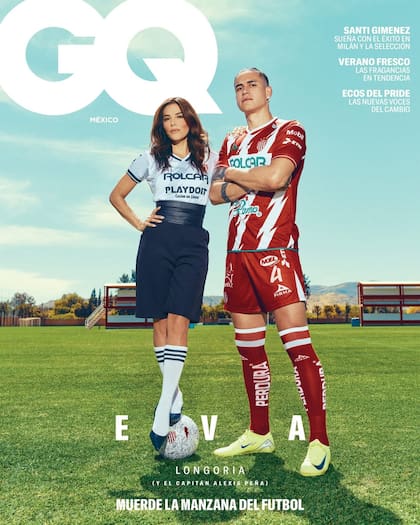 Eva Longorio, en la tapa de GQ por su participación como accionista del Necaxa