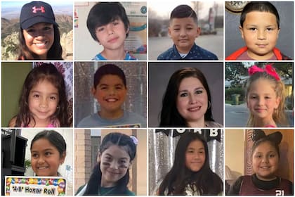 Eva Mireles, Uziyah Garcia, Xavier Lopez, Rogelio Torres, Nevaeh Bravo, José Flores, Makenna Elrod, Amerie Jo Garza, Eliahana Cruz Torres, Annabell Guadalupe Rodriguez, Ellie Lugo