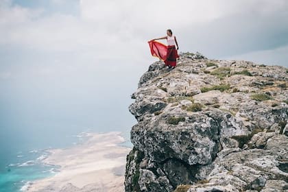 Aislada en el Océano Índico, la isla tiene un paisaje exótico que parece de otro planeta
