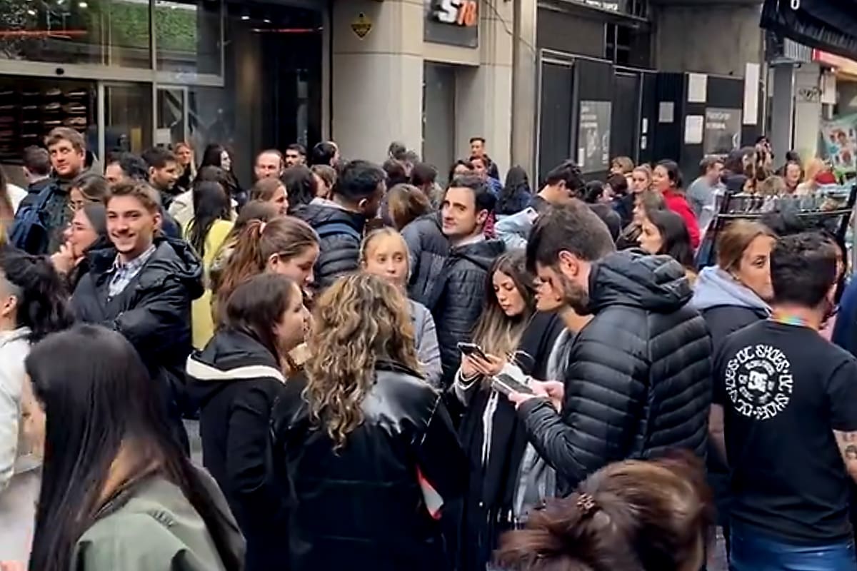 Evacuación en la Bolsa de Comercio de Rosario
