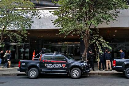 Evacuación en la Bolsa de Comercio de Rosario