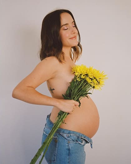 Evaluna Montaner y una tierna foto con su pancita de embarazada (Foto: Instagram)