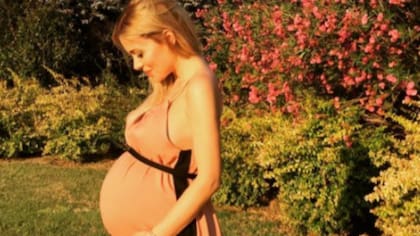 Evangelina Anderson, mamá feliz