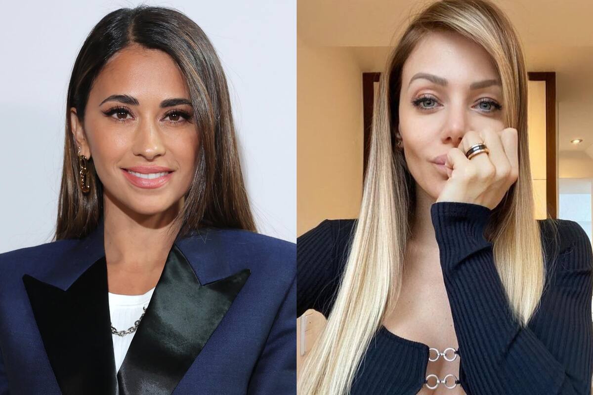 Evangelina Anderson reaccionó a una foto de Antonela Roccuzzo en la que mostró a los tres hijos que tiene con Lionel Messi