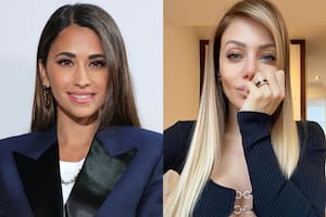 Evangelina Anderson reaccionó a una foto de Antonela Roccuzzo en la que mostró a los tres hijos que tiene con Lionel Messi