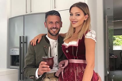 Evangelina Anderson sorprendió a sus seguidores con un posteo en el que mostró el tatuaje que se hizo Martín Demichelis para homenajearla