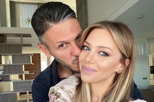 Evangelina Anderson y Martín Demichelis sorprendieron a sus hijos. Crédito: Instagram