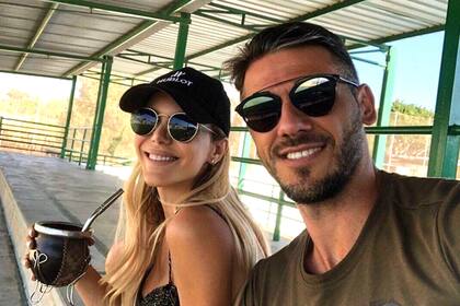 Evangelina Anderson y Martín Demichelis, radicados en Múnich.