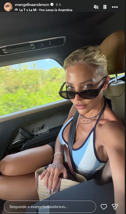Evangelina Anderson y un outfit que no pasó inadvertido por los seguidores (Foto: Instagram/@evangelinaanderson)