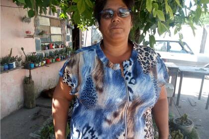 Evangelina Sotelo encontró a los dos menores en el patio de su casa y se compadeció de su situación