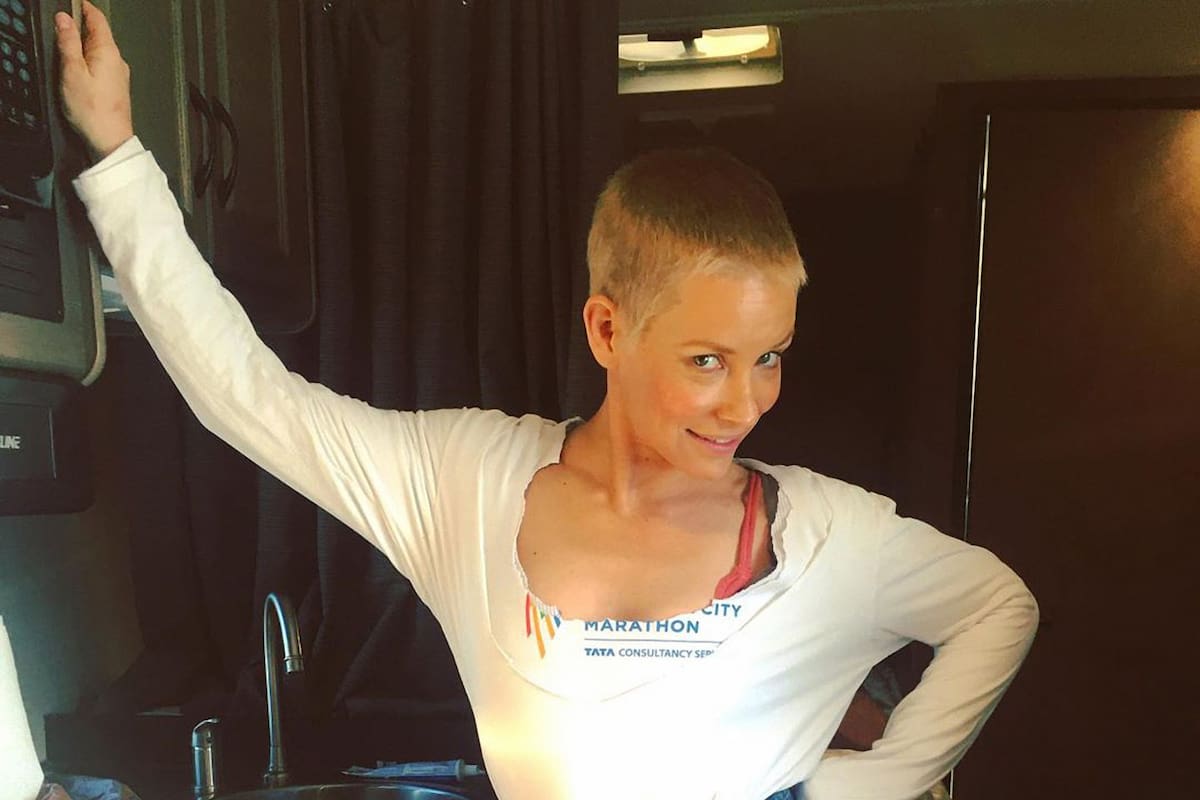 Evangeline Lilly, irreconocible, reconoció su preocupación por el coronavirus.