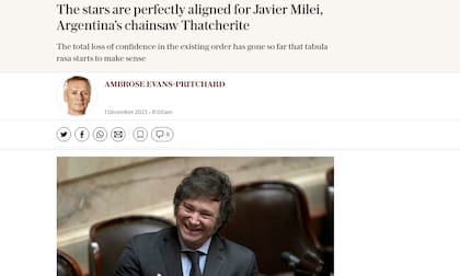 Evans-Pritchard destaca que las variables económicas y las commodities que deberían favorecer al próximo gobierno
