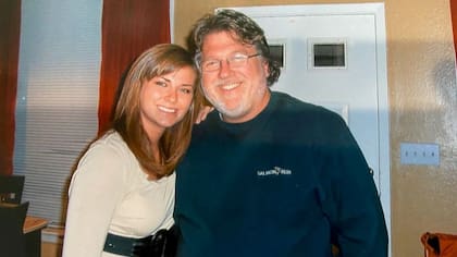Eve conoció a su padre Steve cuando tenía 19 años