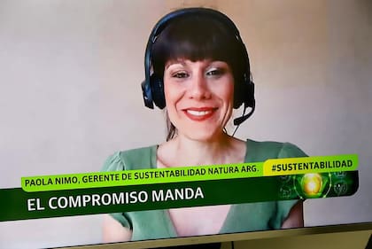 Paola Nimo, gerente de Sustentabilidad Natura Argentina