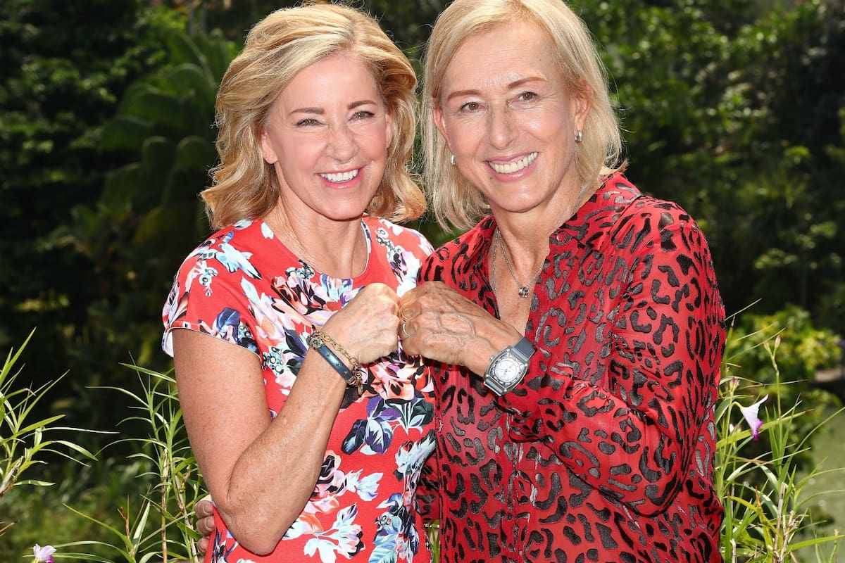 Evert y Navratilova: la rivalidad se extendió durante 15 años, pero la amistad continúa