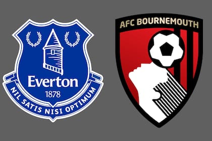 Everton y Bournemouth disputaron uno de los encuentros de la jornada del fútbol inglés
