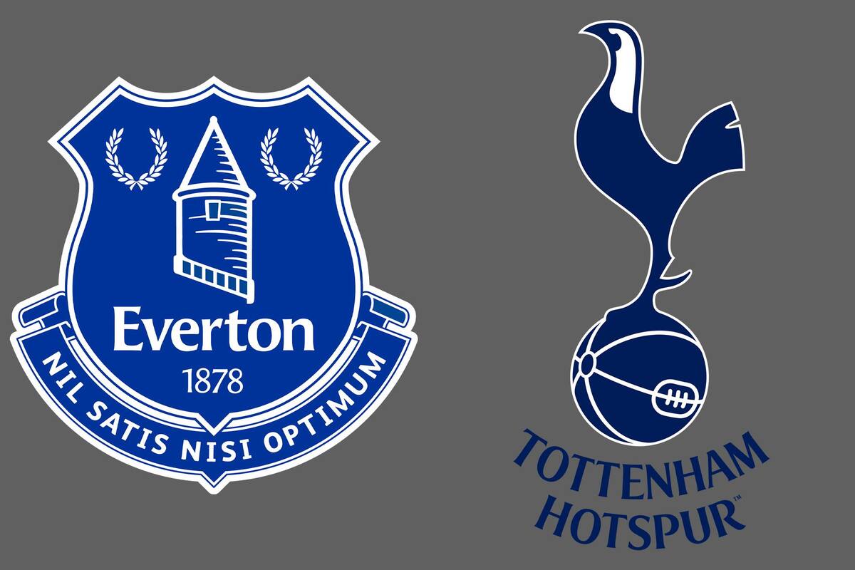 Everton y Tottenham Hotspur disputaron uno de los encuentros de la jornada del fútbol inglés