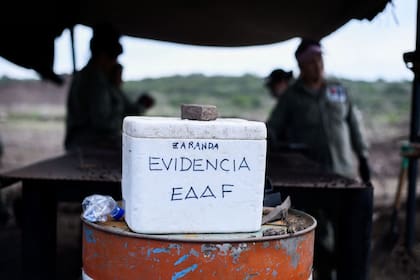 Evidencia recolectada por el EAAF