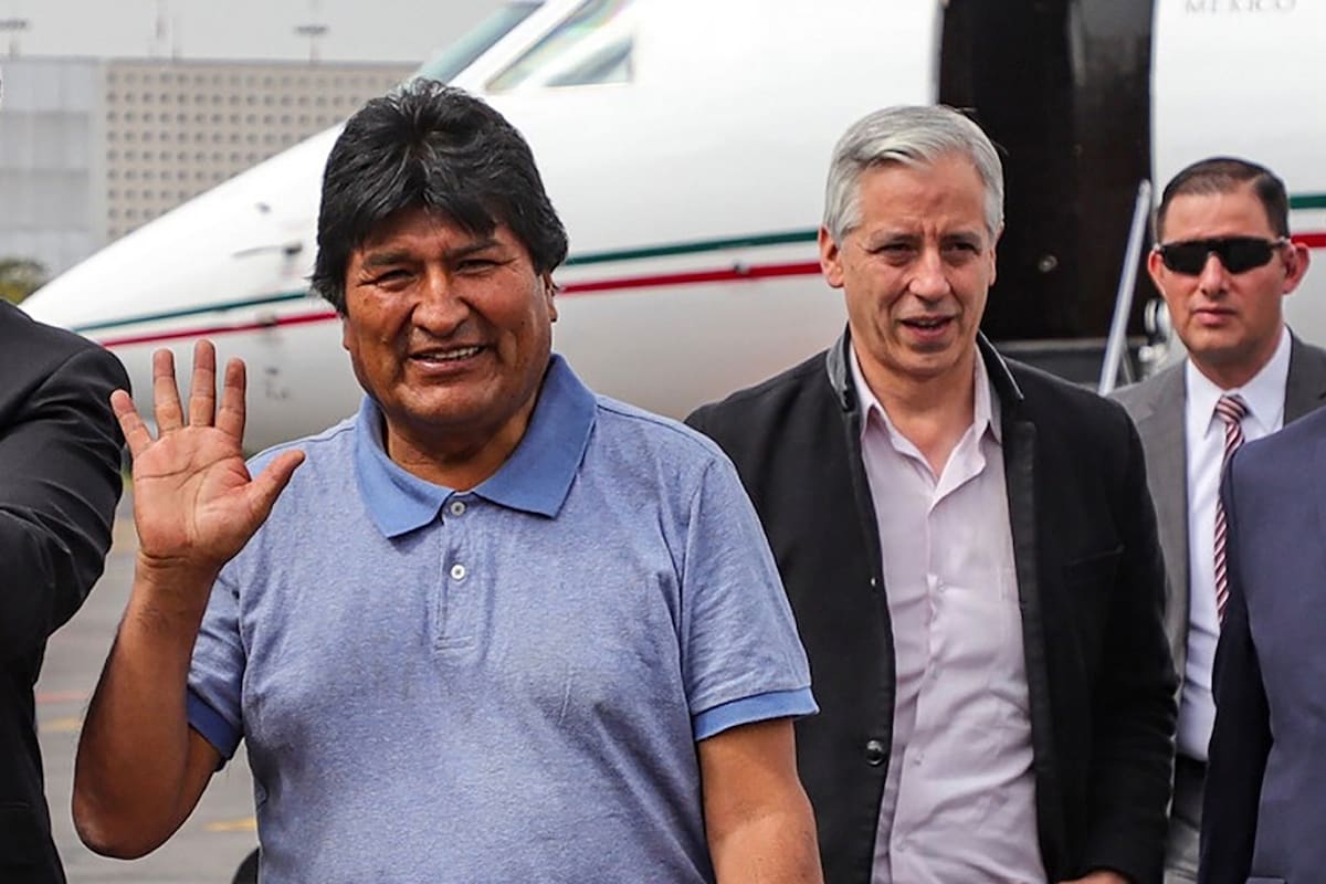 Evo Morales en México