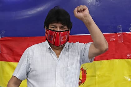 El expresidente boliviano Evo Morales