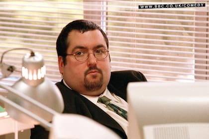 Ewen MacIntosh, en su papel en The Office de "Big Keith"