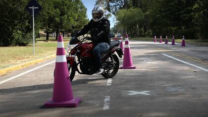 Examen de conducir para motociclistas