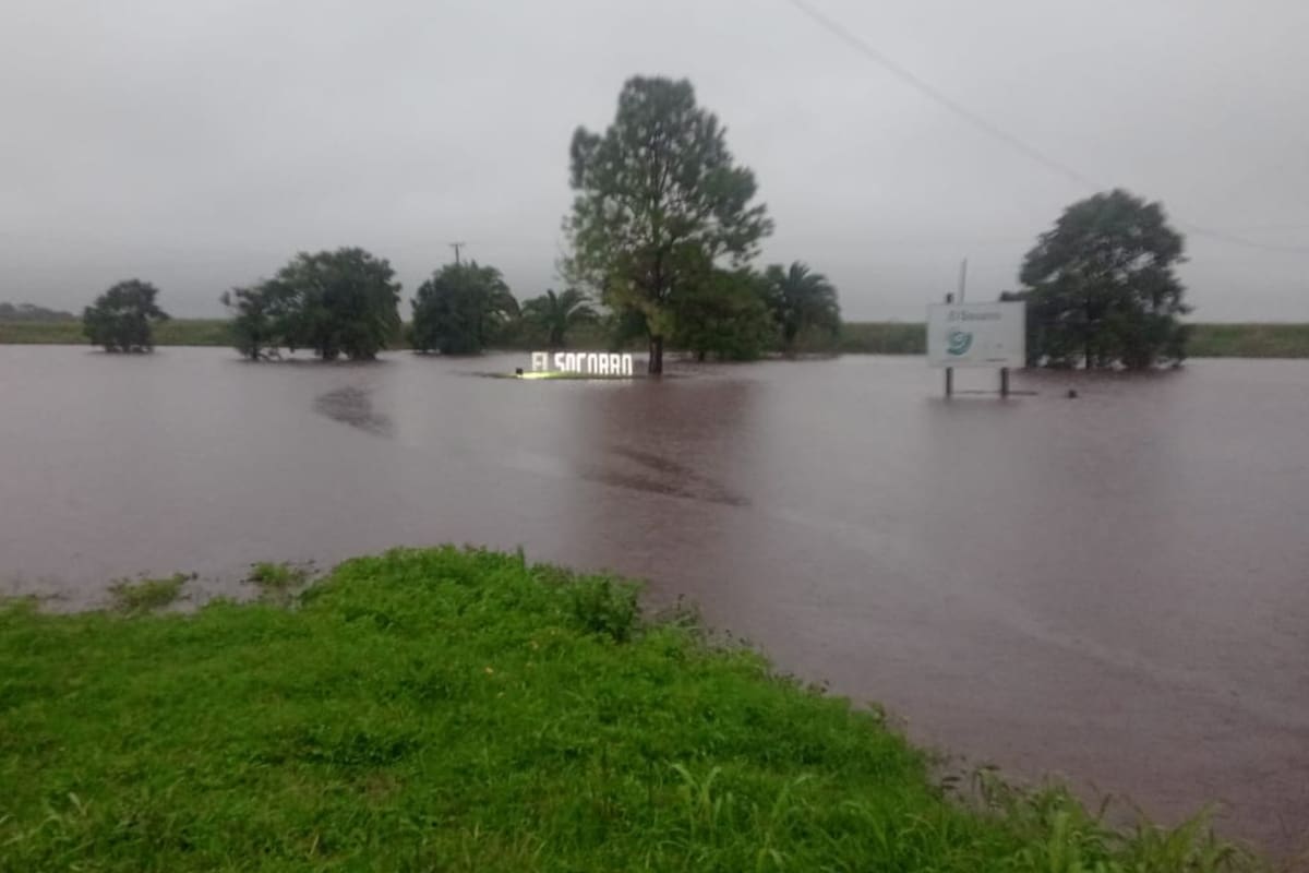 Excesos hídricos en El Socorro, Pergamino