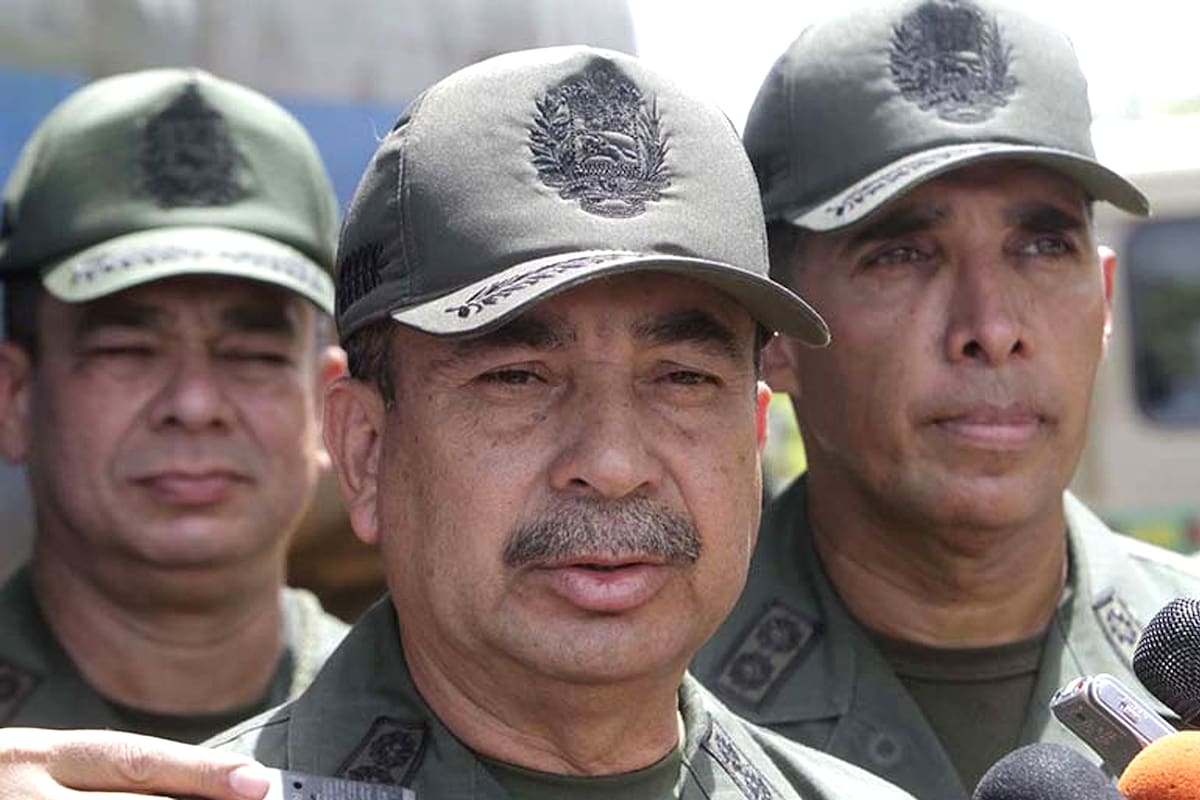 Excomandante de la Guardia Bolivariana, Justo Noguera Pietri
