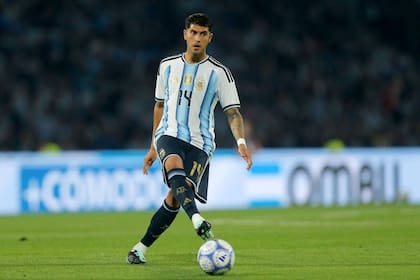 Exequiel Palacios, de gran primer tiempo