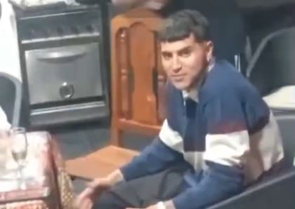 Exequiel Palacios se despidió de sus familiares en la previa del Mundial