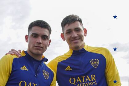 Exequiel Zeballos y Luis Vázquez, dos delanteros que retomaron el protagonismo en Boca de la mano de Sebastián Battaglia
