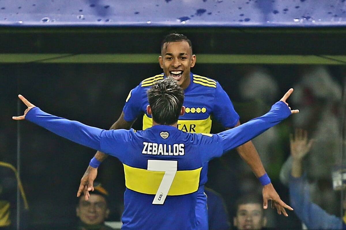 Exequiel Zeballos y Sebastián Villa