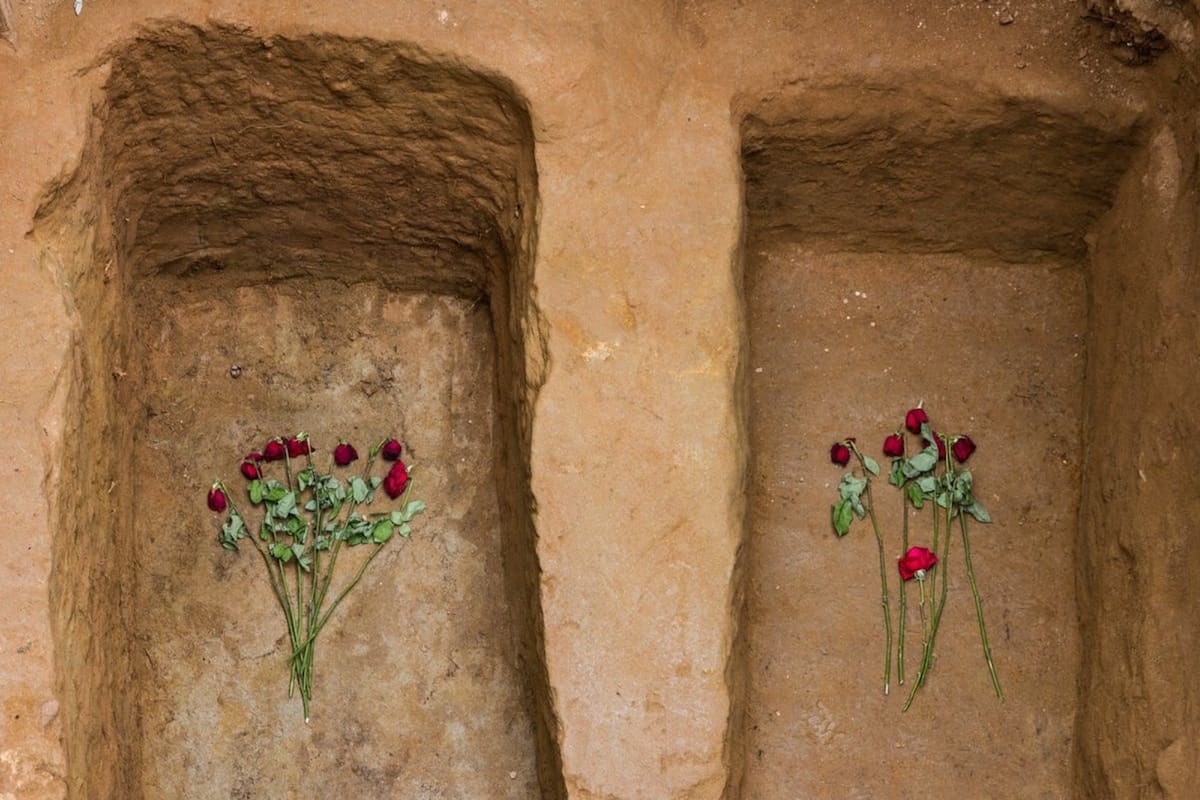 Exhumación de la fosa de Guadalajara