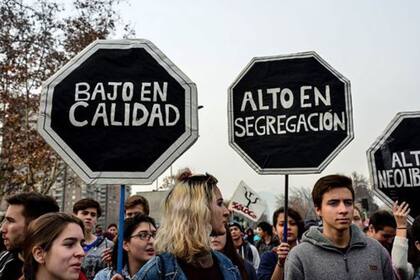 Movilizaciones en Chile exigieron gratuidad y una mejor calidad en la educación en 2016