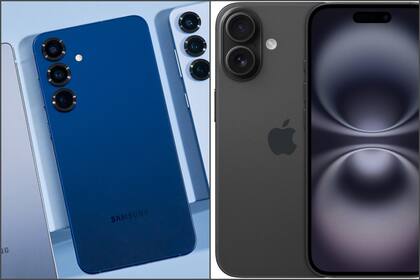 Existe una diferencia leve entre el precio del iPhone 16 base y el valor del Samsung Galaxy S25 estándar