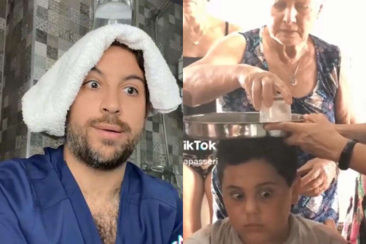 Existen cientos de remedios caseros que utilizan las abuelas y en ocasiones resultan ser “eficaces" (Foto :TikTok@celinapasseri / @farmaceuticofernandez)