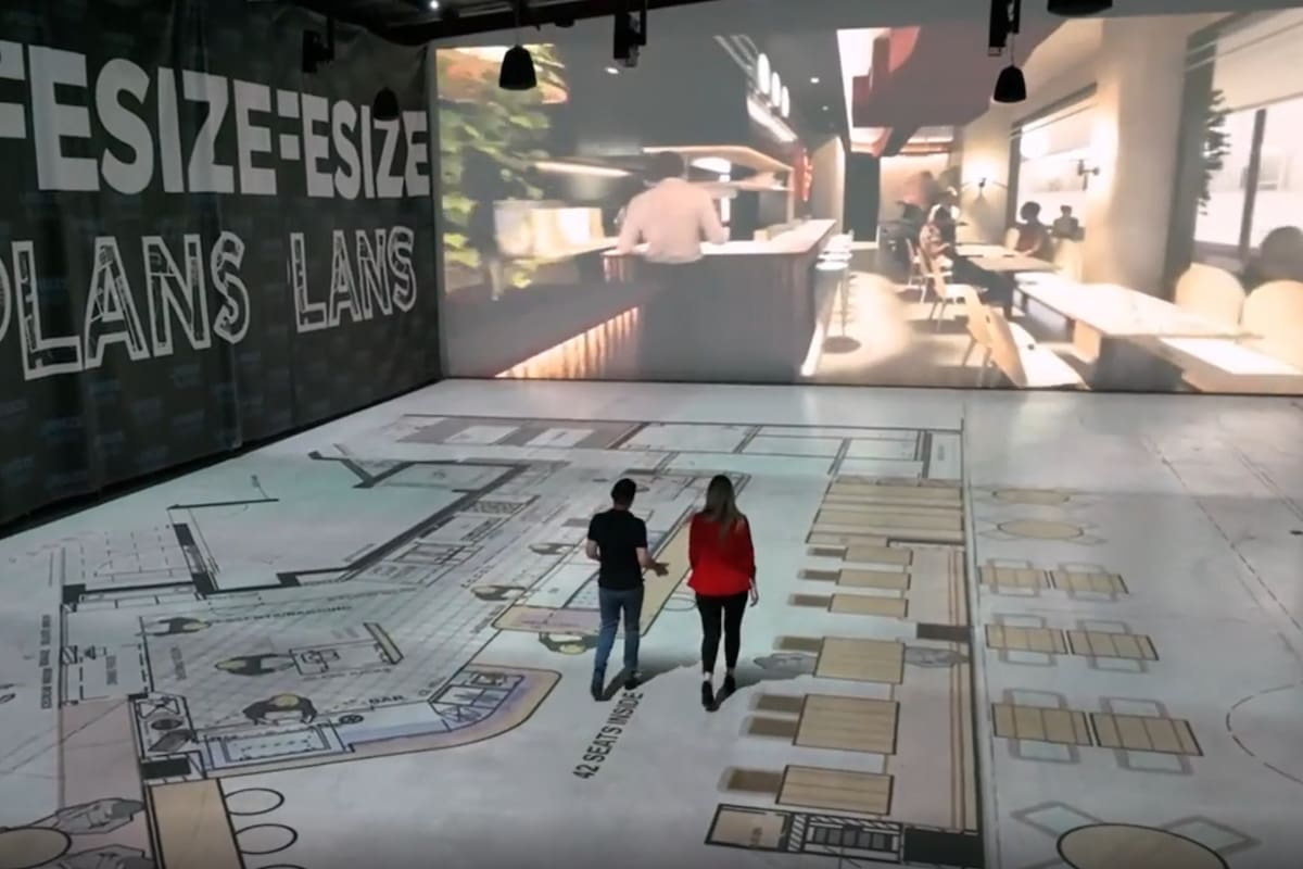 Existen distintas maneras de recorrer los espacios de una propiedad antes de que se materialice