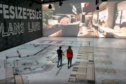 Existen distintas maneras de recorrer los espacios de una propiedad antes de que se materialice