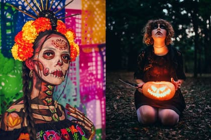 Existen muchas diferencias entre Día de Muertos y Halloween, celebraciones que se llevan a cabo en México y Estados Unidos (Pexels/Moisés Fonseca/Matheus Bertelli)