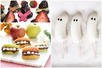 Existen muchas recetas sencillas para divertirse y hacer los niños en Halloween