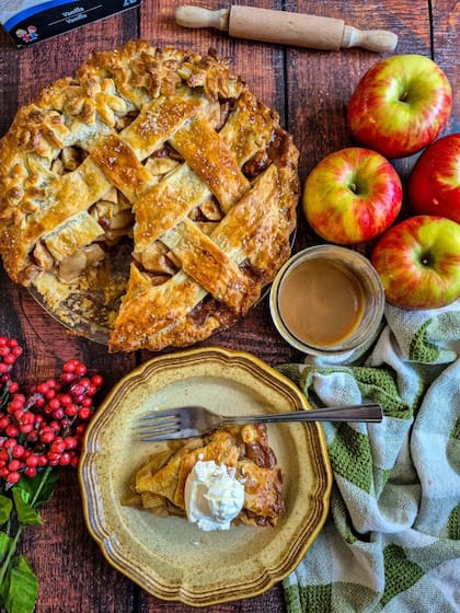 Existen varios tipos de tartas de manzana, según los diferentes países (Instagram/@cookingbychapter)