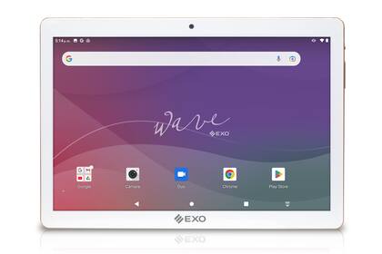 EXO Wave I101 T1. Una tablet lo suficientemente potente para correr la mayoría de las apps educativas. Este equipo posee 4G, un procesador Quad Core, memoria de 4 GB de RAM y 64 GB de almacenamiento interno. Tiene una pantalla de 10”, batería de 5000 mAh y sirve para videollamadas. Precio sugerido $68.999