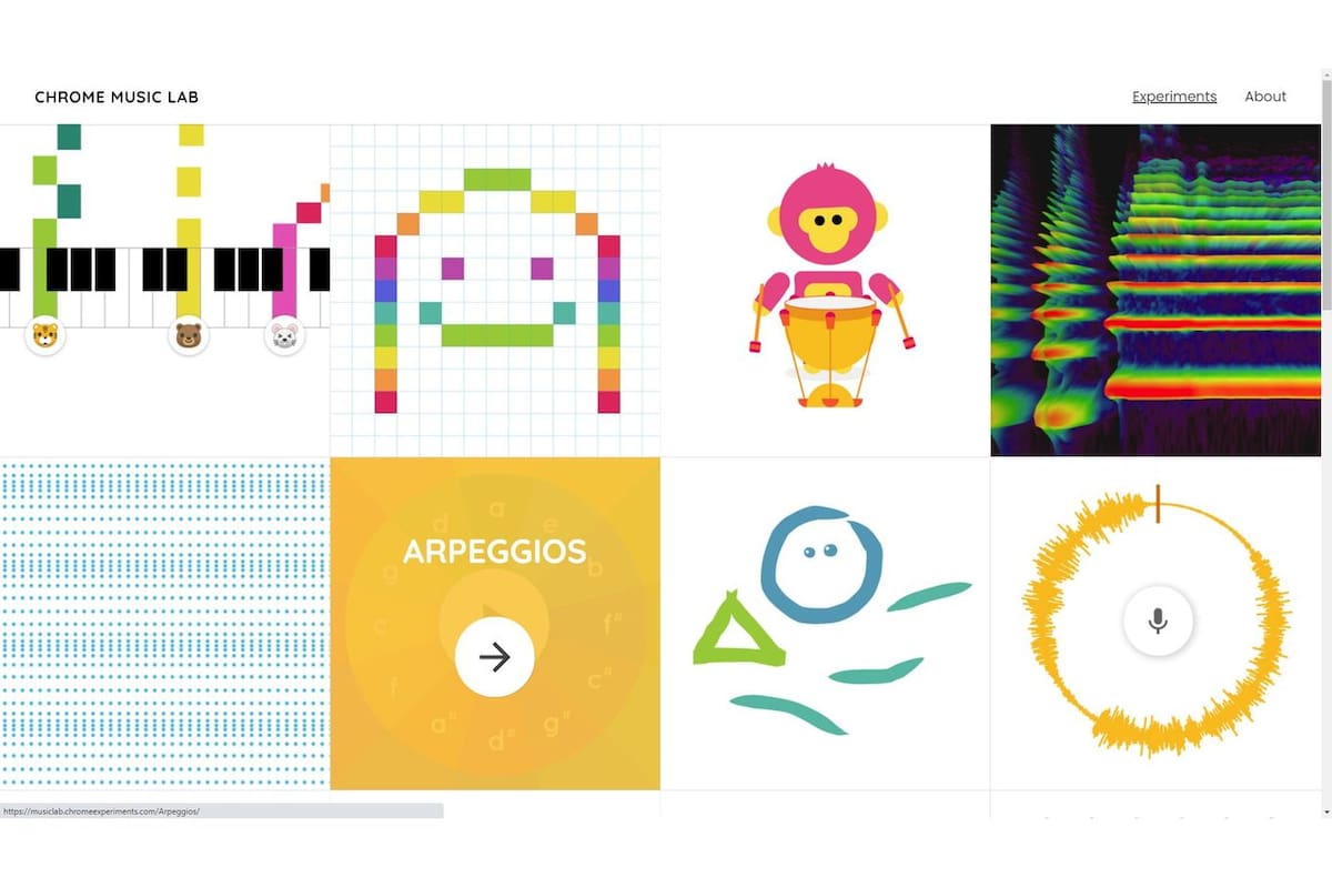 Experiencias con sonidos en la Web