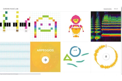 Experiencias con sonidos en la Web