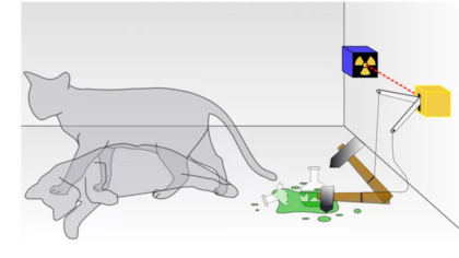 Experimento del gato de Schrödinger.