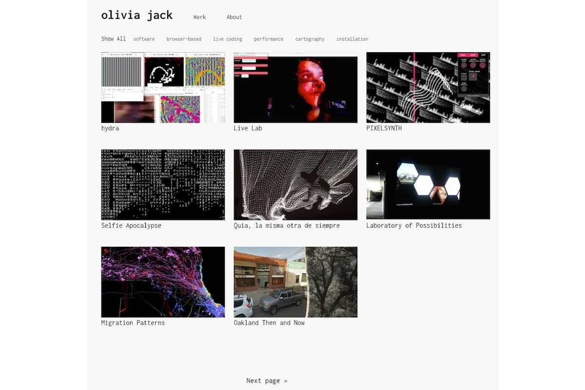 Experimentos con tecnologías web