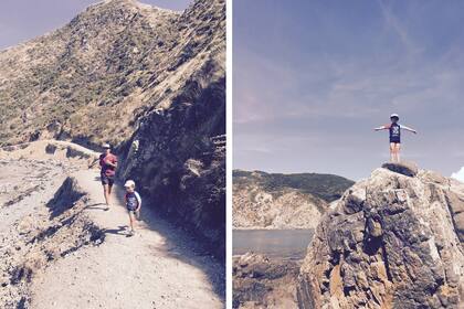 Explorando paisajes desconocidos en Wellington, Nueva Zelanda. En ese paseo los chicos aprendieron sobre la energía eloica, las ovejas y los fósiles