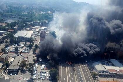 Explosión cerca del aeropuerto de Italia
